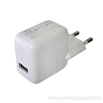 AC/DC Adapter, Small Size, 100V-240V AC, 5V DC/1A, Case Material, UV Printing